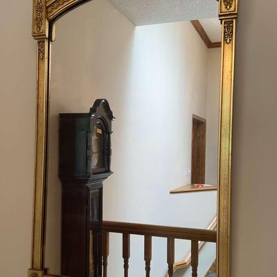 Vintage Gold Filigree Framed Mirror