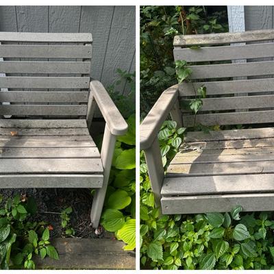 Pair Of Polywood Patio Chairs