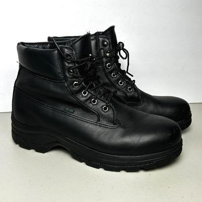 Thorogood Thinsulate Black Leather Boots Waterproof (Size 9.5 M)