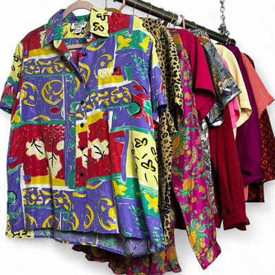 STUNT, Clio, Anna and Frank, & More Silk Clothing (M-L)