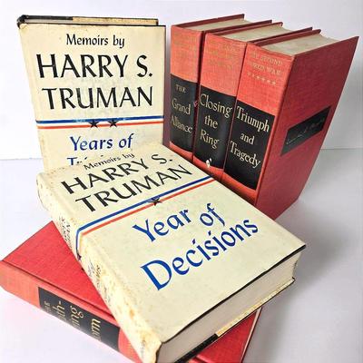 Memoirs by Harry S. Truman (2 Vol Set) & The Second World War by Winston Churchill (4 Vol)