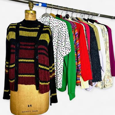 Vintage Womens Tops - John Paul Richard, Pendleton & More (M-L)