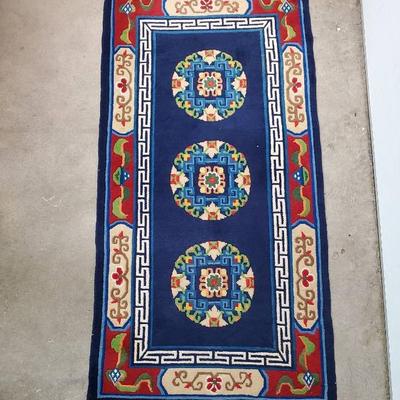 Tibetan Area Rug - 3x6’