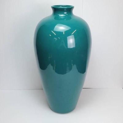Vintage 1990 Haeger Ceramic Floor Vase - 18.5”h