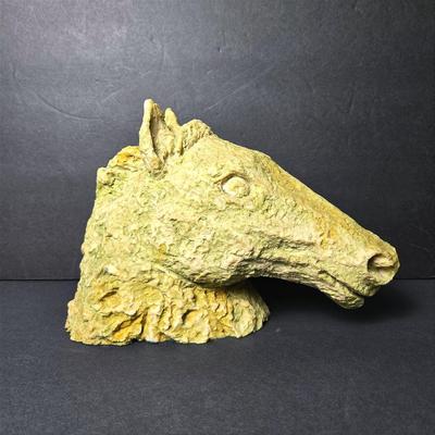 Mid-Century Style Horse Head Sculpture After Marini – 10x3x7"