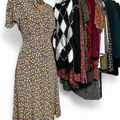 Vintage Womens Clothing - Liz Claiborne, Rena Rowan, Tahari & More 