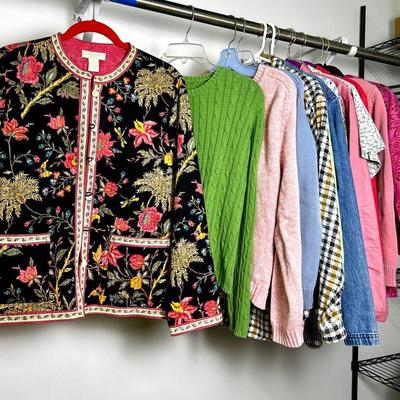 Womens Tops (M-L) - St Johns Bay, Sigrid Olsen, Appleseed’s, & More 