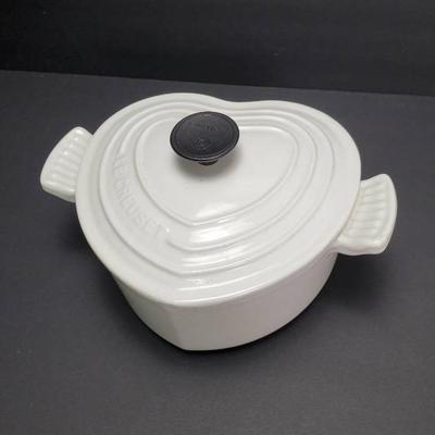 Le Creuset 10" Cast Iron Heart-Shaped Dutch Oven – Vintage