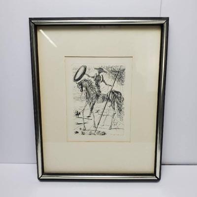 Salvador Dali Collector’s Guild Print - Don Quixote