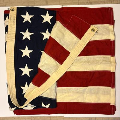 48 Star cloth US flag by Valley Forge Flag Co - 5x9.5’
