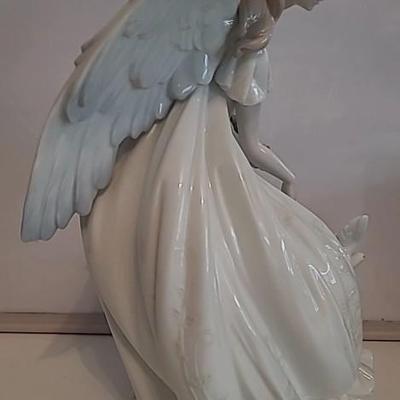 Limited Edition Signed Lladro Flowers of Peace #1867 Retired #522 | 13" Inch Tall