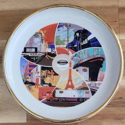 Vintage Finney Co New York Central System Collectors Dish Ashtray Road Future