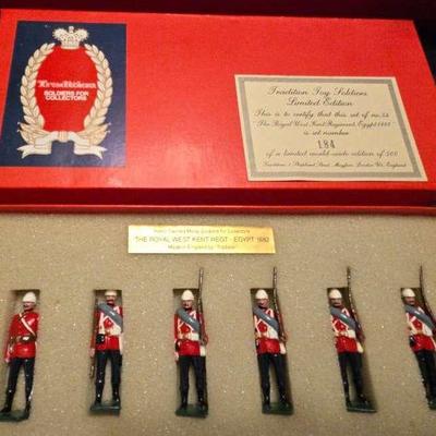 Tradition Soldiers For Collectors, 1882 Royal West Kent Regt- Egypt - Limited Edition Set 184 of 500