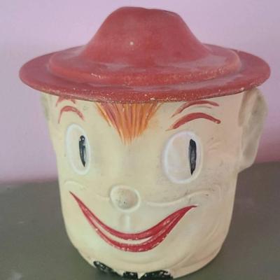 1940s Robinson Ransbottom “Oscar” Cookie Jar #202L