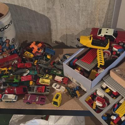 Lego, Corgi, Matchbox, Blocks