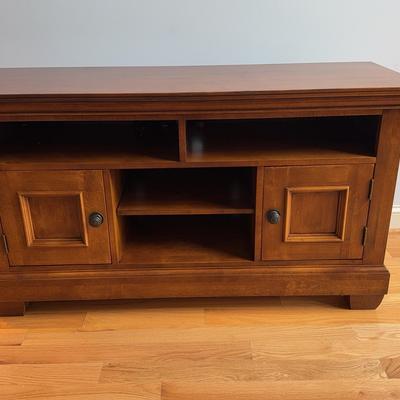 Wooden Entertainment Center By Ebert Furniture Gallery