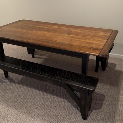 Kitchen Table & Bench Chairs