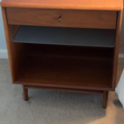 Drexel Mid-Century Modern Wooden Nightstand
