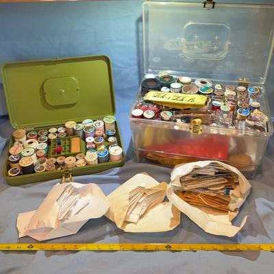 Two Sewing Boxes