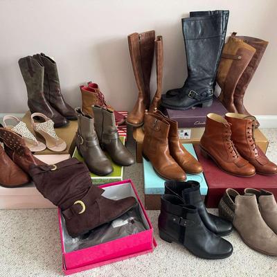 Collection of Women’s Boots, Booties & Dress Shoes