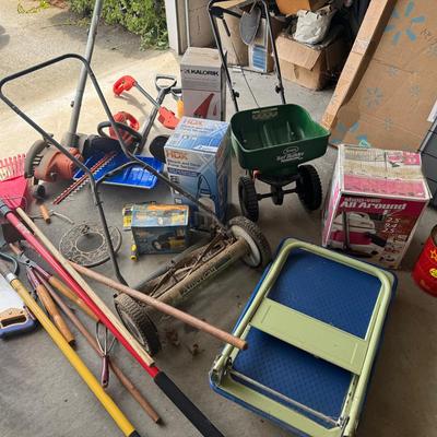 Garden Tools, Scotts Seed Spreader, Shop-Vac & Outdoor Equipment