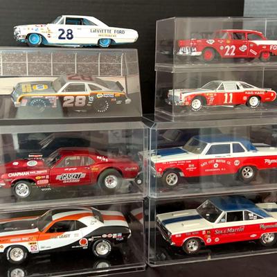 Sox & Martin, Dick Landy, Fred Lorenzen & Buddy Baker Tribute Model Car Collection