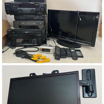 Panasonic & Samsung TVs, Stereo Systems Featuring Kenwood & Other Electronics 