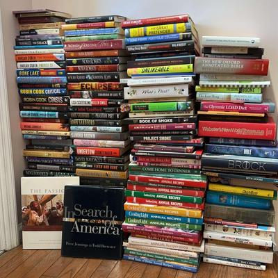 Lots Of Books: 100+ Novels, Cookbooks And Religious