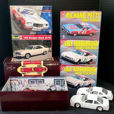Watson Roadster, Richard Petty, and Cale Yarborough Racing Collectibles with Indy 500 History