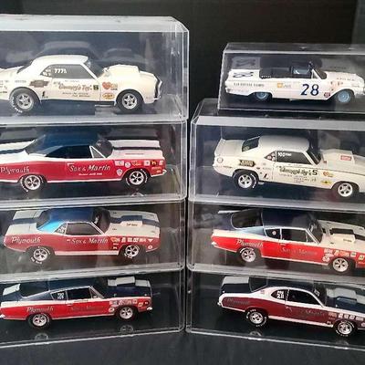 Fred Lorenzen, Bill "Grumpy" Jenkins, and Sox & Martin Racing Legends Die-Cast Car Collection