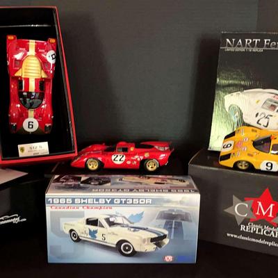 Ferrari 412 P, Ferrari 512S, Shelby GT350R & Model Car Collection