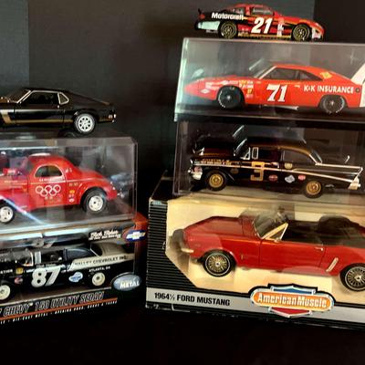 1964½ Ford Mustang Convertible, #71 Dodge Daytona & Model Car Collection