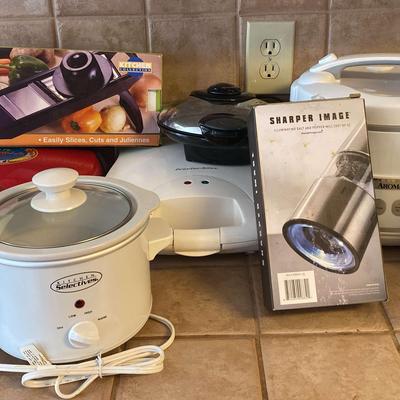 Kitchen Appliance Collection – Cuisinart Juicer, Proctor Silex Grill, Aroma Rice Cooker & More
