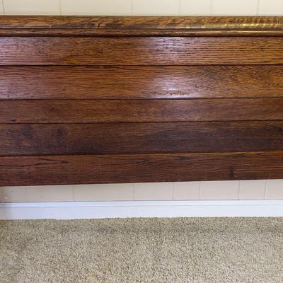Vintage Wooden Headboard