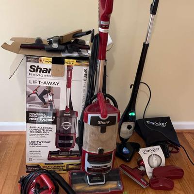 Shark Navigator Lift-Away, Monster Steam Mop & Hand Vac