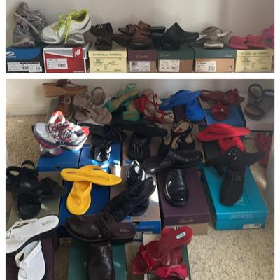 Huge Women’s Shoe Collection Featuring New Balance, Brooks & Clarks