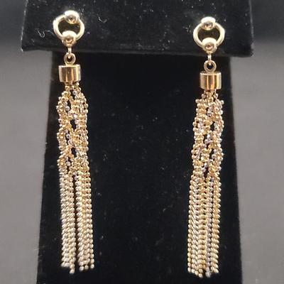 14K Gold Earrings 
