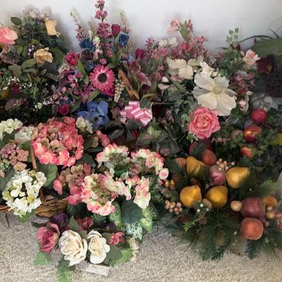 Large Variety of Decorative Florals