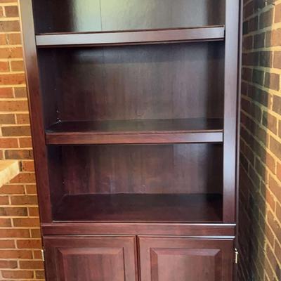 Bookshelf Cabinet with Double Doors (1 of 2)