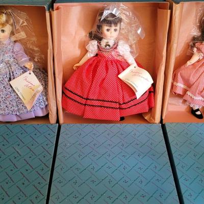 Madame Alexander Little Women Dolls – Jo, Beth & Meg with Boxes