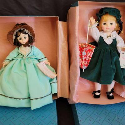 Madame Alexander Dolls – “Melanie” Gone With The Wind & “Bellows Anne with Japanese Parasol”