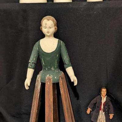 Antique Cage Doll, Hummel Figurines & Dr. Dolittle Collectible