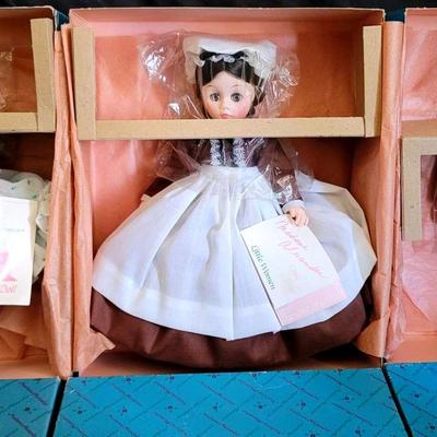 Madame Alexander Little Women Dolls – Marme, Amy & Laurie with Boxes