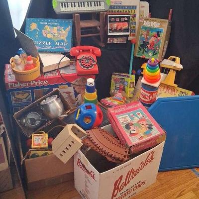 Vintage Toys, Games & Puzzles Collection