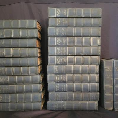 Collection of 25 Vintage Mark Twain Books, Harper & Brothers