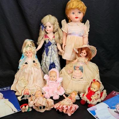 Vintage Ideal Saucy Walker, American Character & Dolls of Destiny Collection