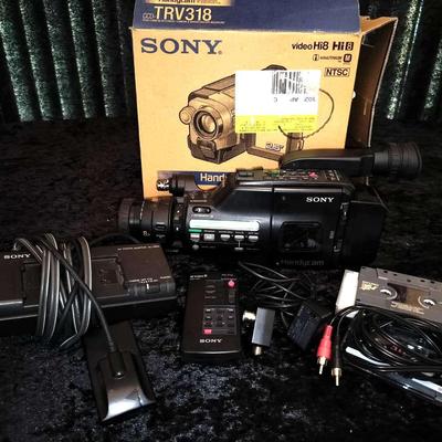 Sony Handycam Vision CCD-TRV318 + Cords And Battery