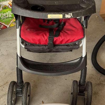 Hopscotch Lane Baby Booster And Graco Stroller