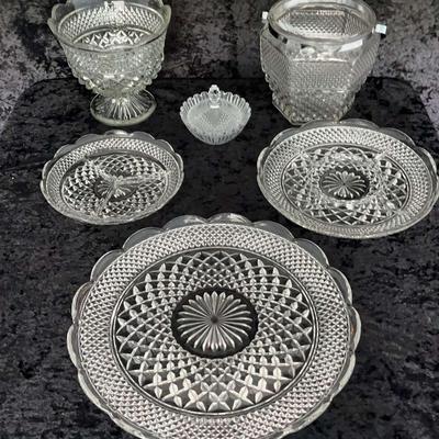Anchor Hocking Crystal Serving 6 Piece Set