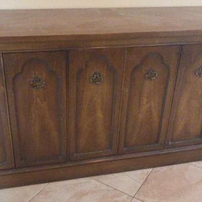 Wooden Buffet/Console Table Vintage 67"×20"×30"